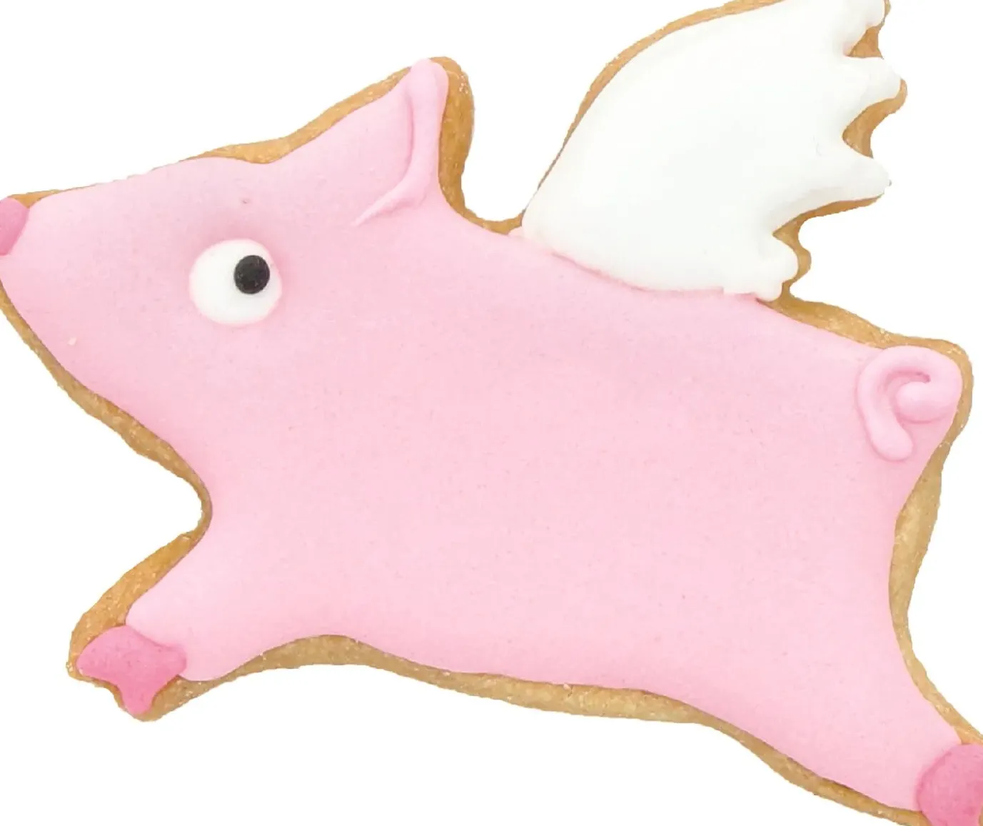 NANU-NANA Ausstechform Schwein Mit Flügeln, 5 Cm