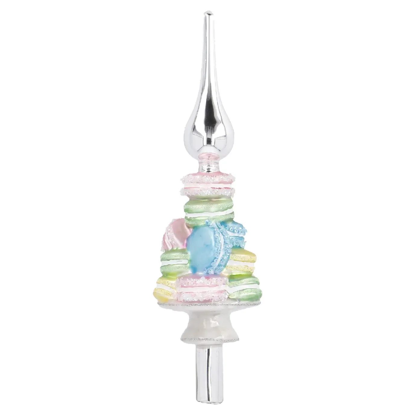 NANU-NANA Baumspitze Fancy, Macarons/silber, 30 Cm