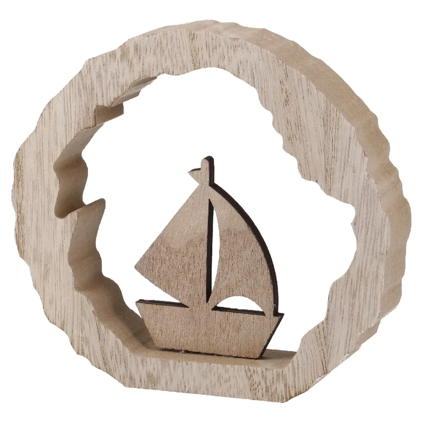 NANU-NANA Deko-Objekt Maritim, Boot, 12 Cm
