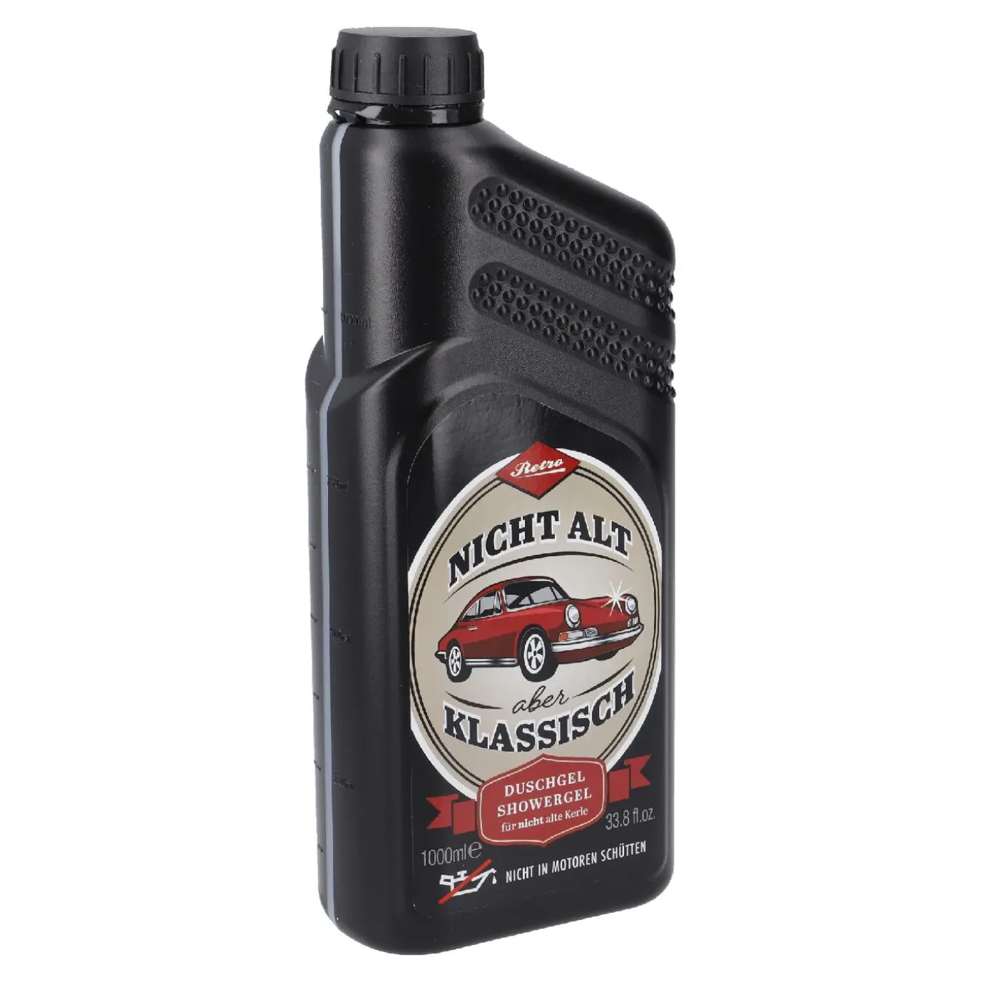 NANU-NANA Duschgel Männer, Klassisch/schwarz, 1000 Ml