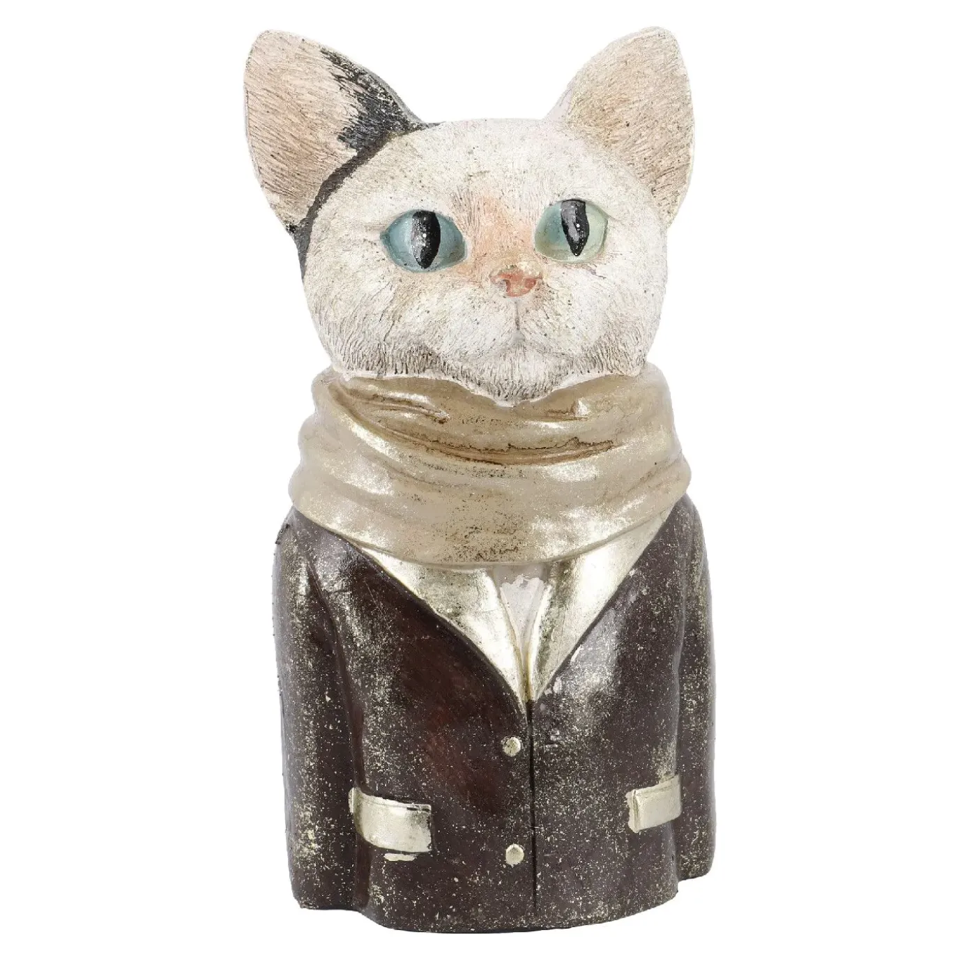 NANU-NANA Figur Tierkopf, Braun, 23 Cm