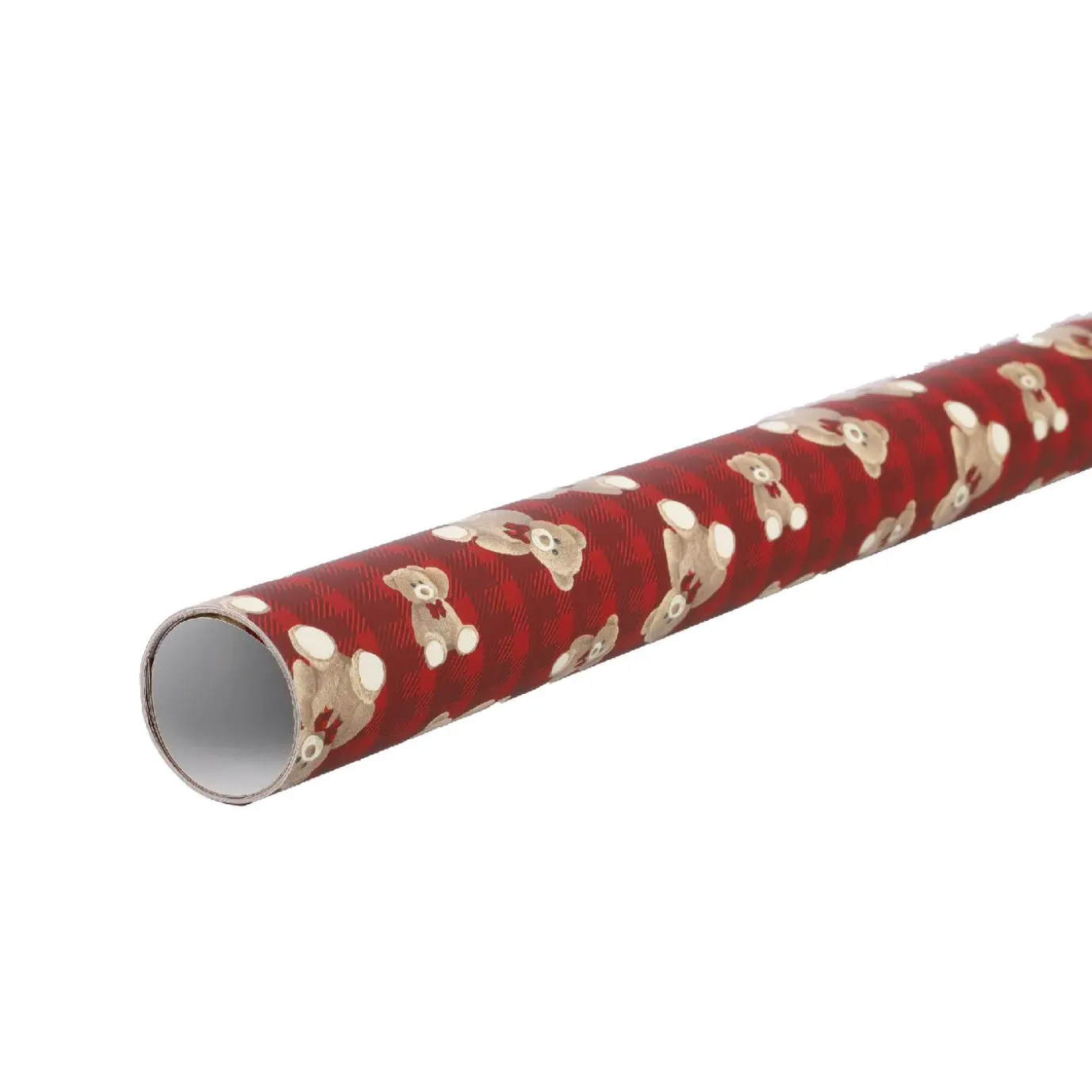 NANU-NANA Geschenkpapier Bär, Rot, 2 M