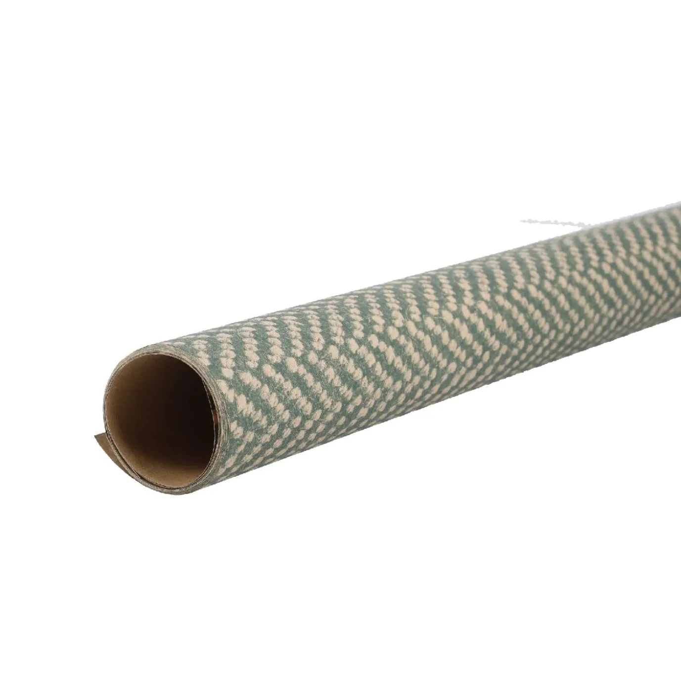 NANU-NANA Geschenkpapier Stoffoptik, Dunkelgrün, 2 M
