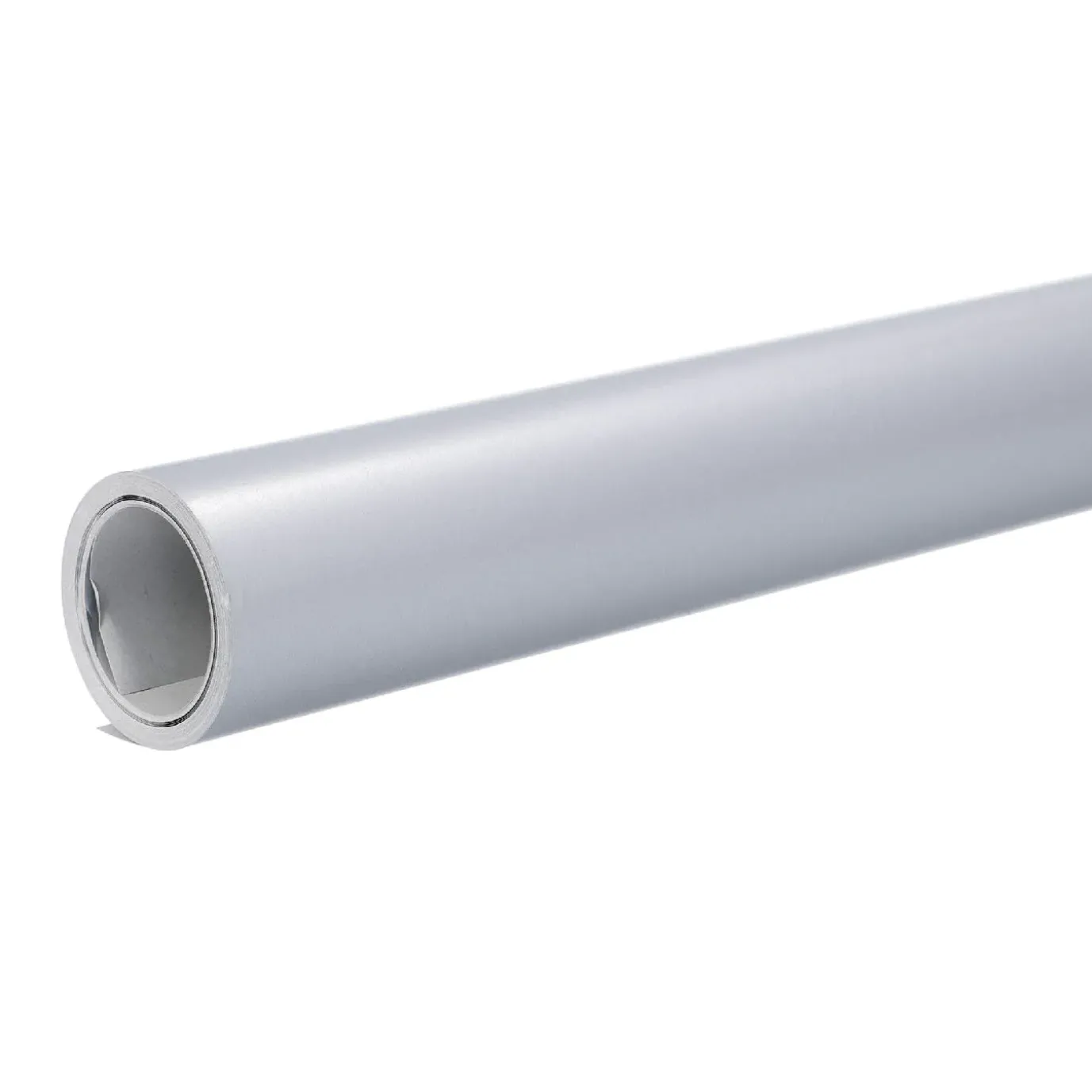NANU-NANA Geschenkpapier Uni, Silber, 10 M