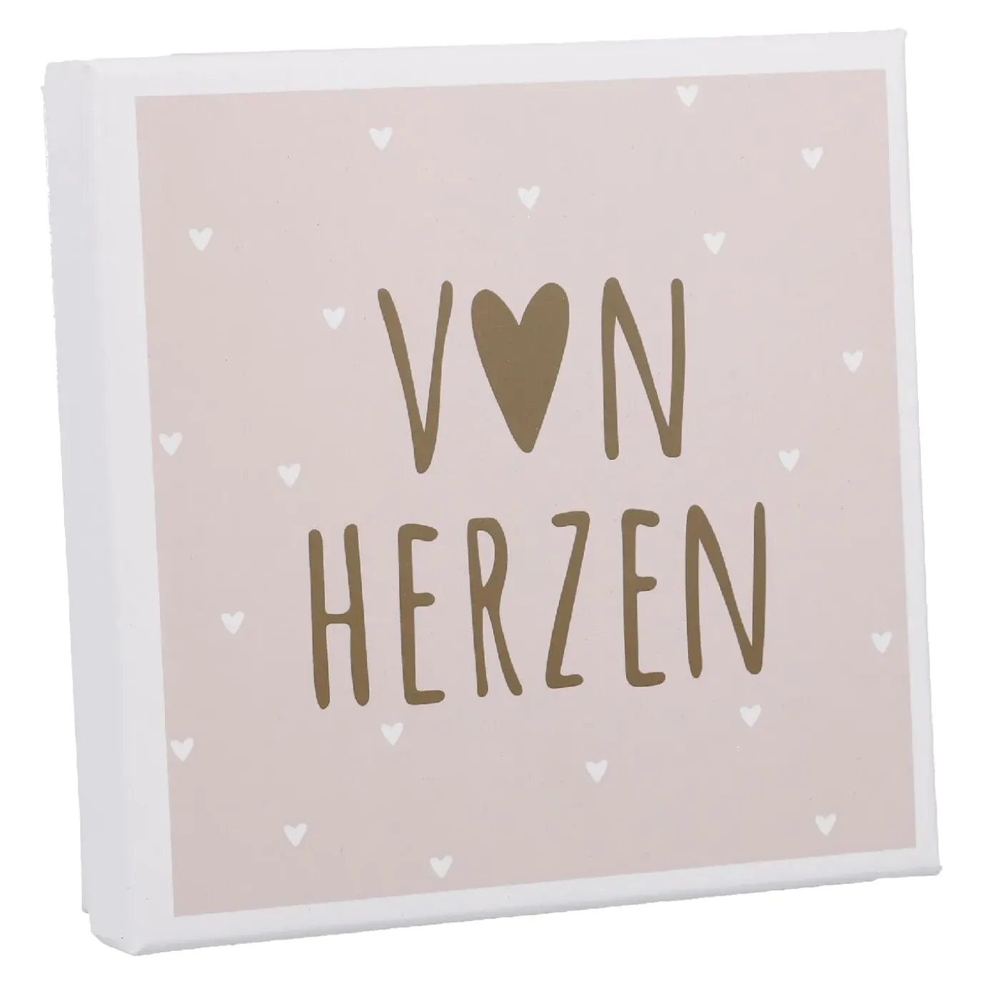 NANU-NANA Gutscheinbox Von Herzen/rosa, 11 X 11 Cm