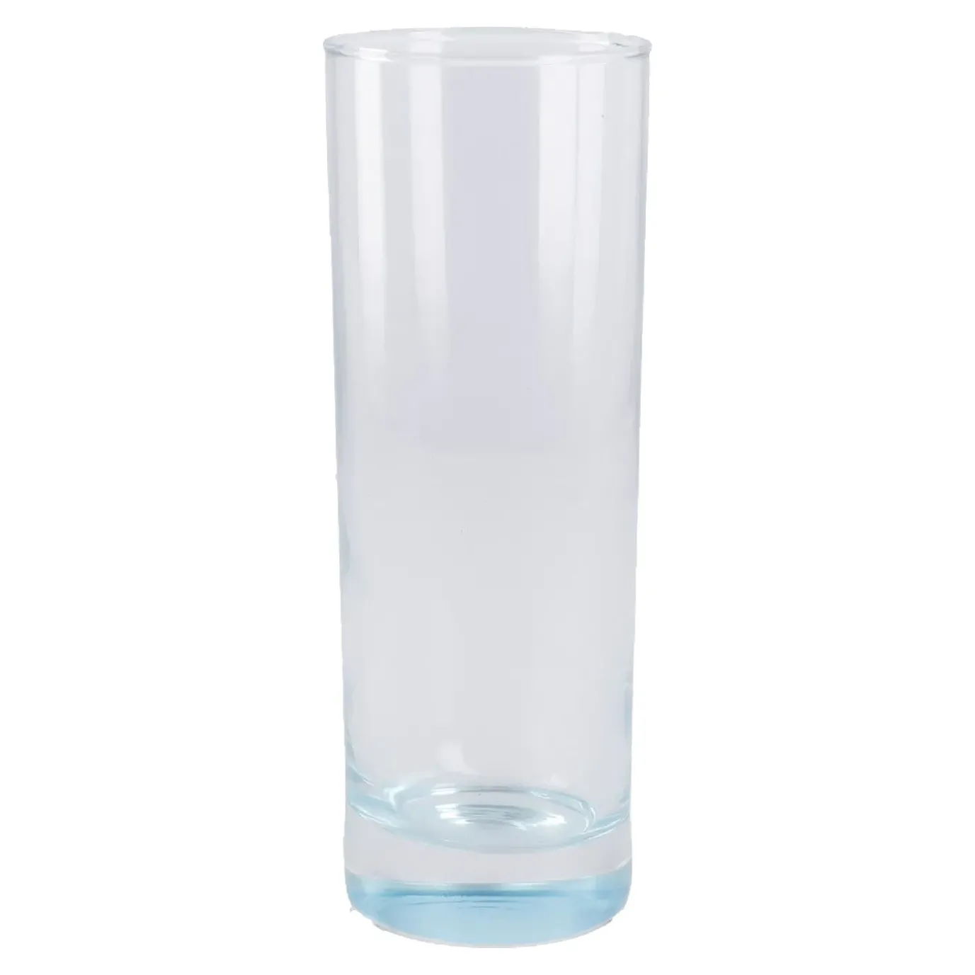 NANU-NANA Longdrink-Glas Farbboden, Blau, 300 Ml