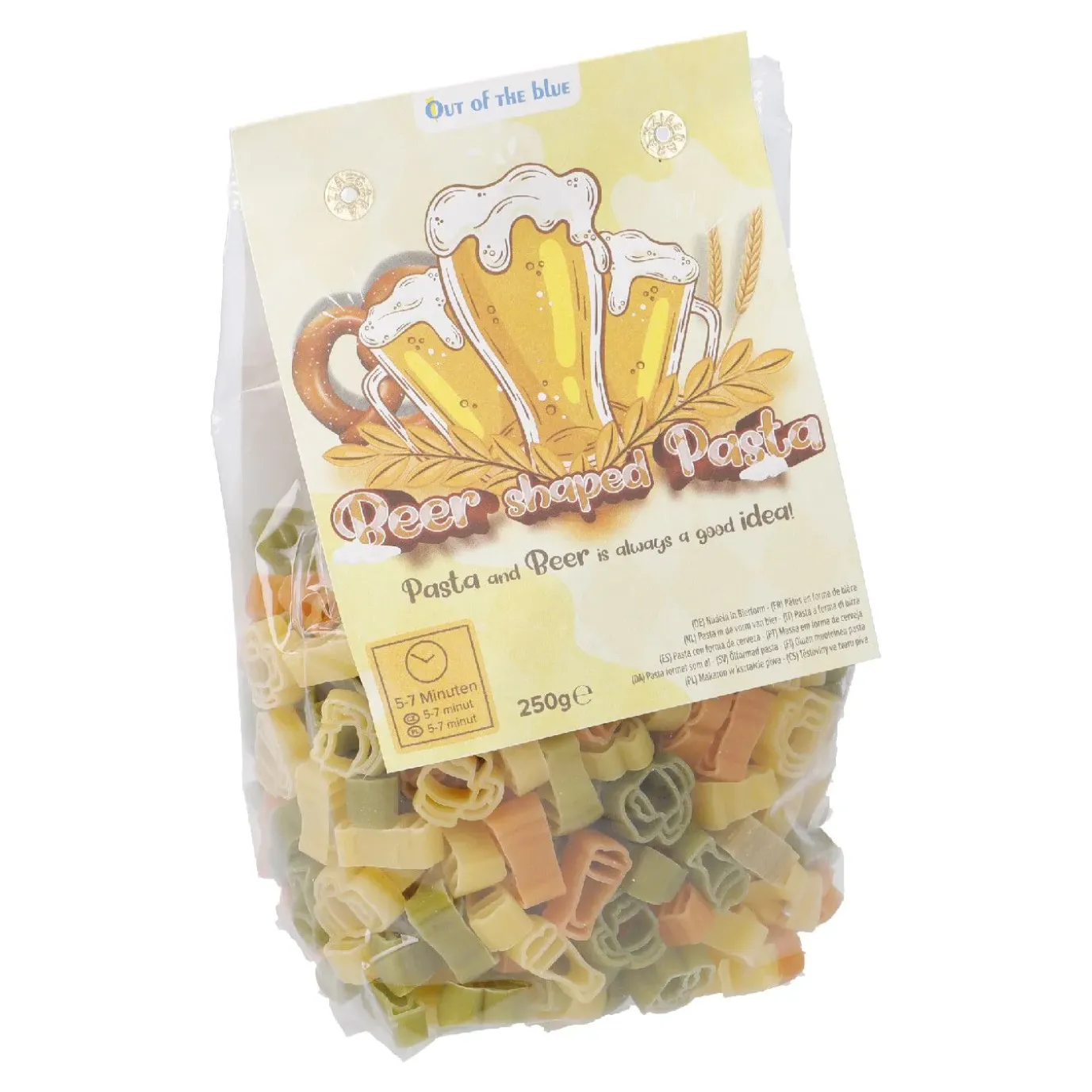 NANU-NANA Nudeln Spruch, Bier-Pasta, 250 G