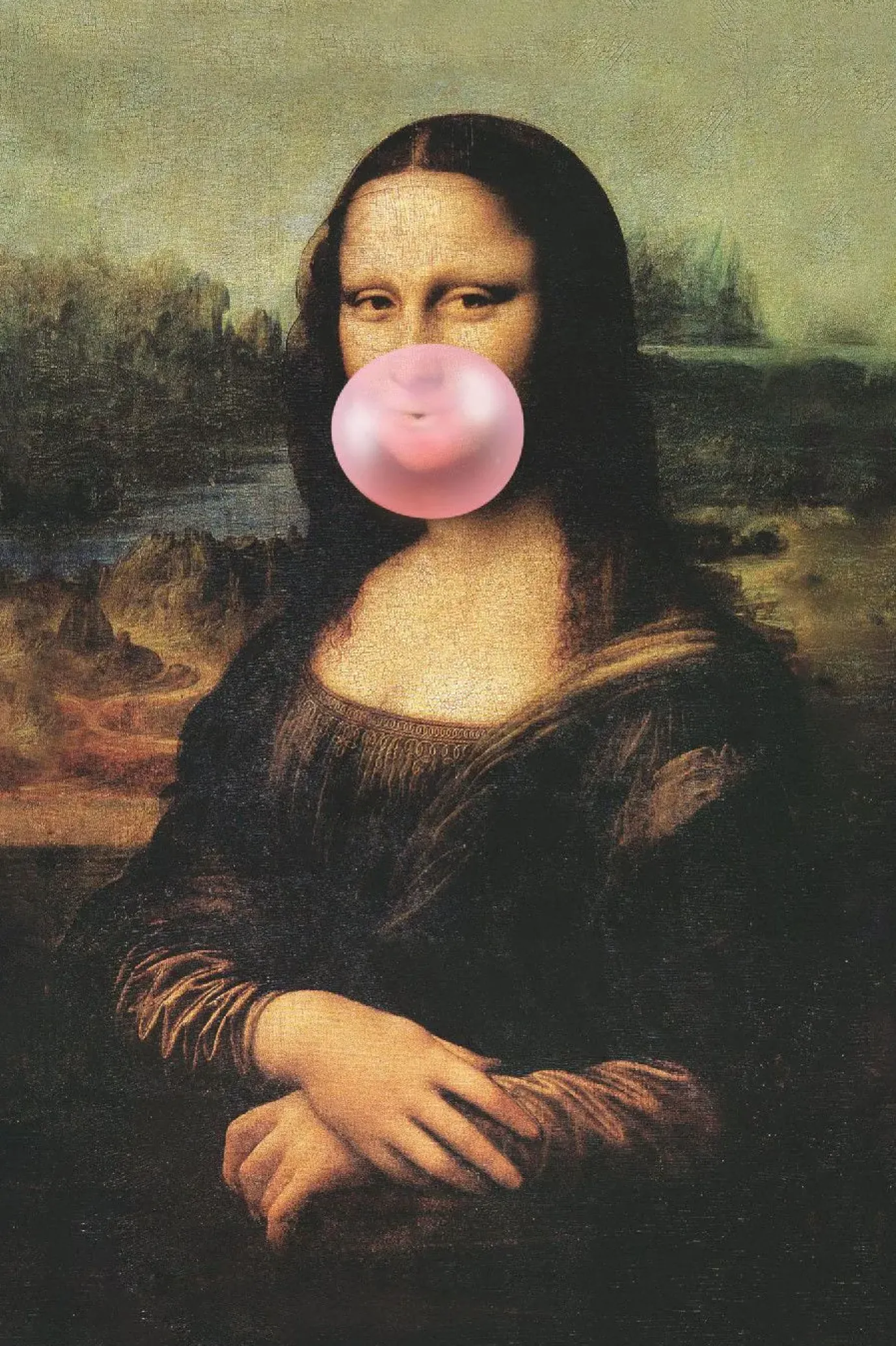 NANU-NANA Poster Mona Lisa Bubblegum, Nr. 211